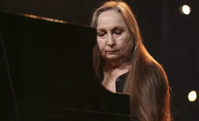 FILE - Bobbie Nelson performs at the Heartbreaker Banquet on March 19, 2015, in Spicewood, TX. (Photo by Rich Fury/Invision/AP, File)