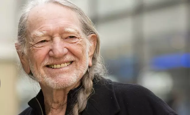 FILE - This Nov. 20, 2012 file photo shows country music legend Willie Nelson on NBC's "Today" show in New York. (Photo by Charles Sykes/Invision/AP, File)