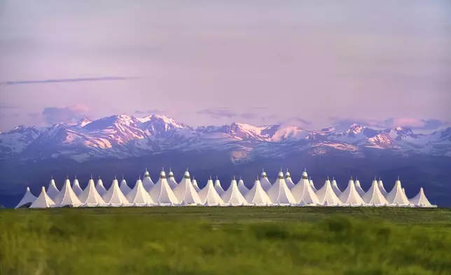 Denver International Airport. Designed by Fentress Architects.