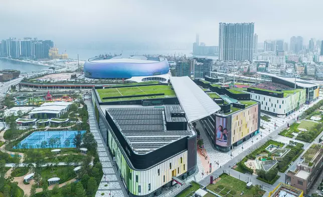Kai Tak Sports Park, Hong Kong. Designed by Populous.