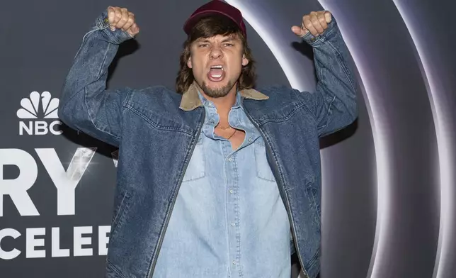 FILE - Theo Von arrives at an event in Nashville, Tenn., March 19, 2025. (Photo by Amy Harris/Invision/AP, File)