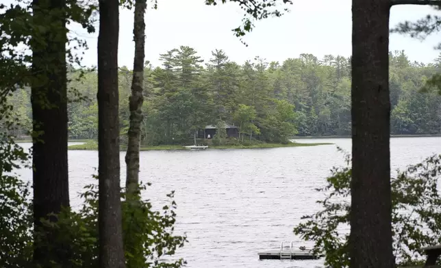 Crawford Pond in Union, Maine, is seen Wednesday, July 9, 2025. (AP Photo/Robert F. Bukaty)
