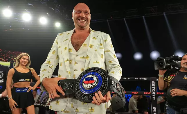 Tyson Fury (Photo: AETOSWire)