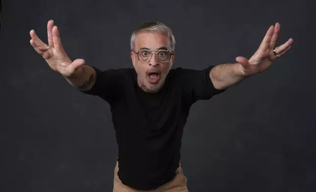Alex Kurtzman poses for a portrait to promote "Star Trek: Starfleet Academy" during Comic-Con International on Saturday, July 26, 2025, in San Diego. (AP Photo/Chris Pizzello)
