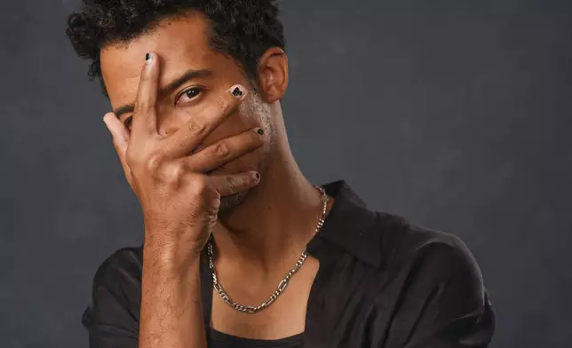 Jacob Anderson poses for a portrait to promote "The Talamasca: The Secret Order" during Comic-Con International on Saturday, July 26, 2025, in San Diego. (AP Photo/Chris Pizzello)