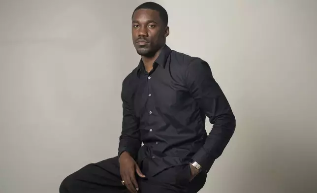 Giveon poses for a portrait on Thursday, May 29, 2025, in New York. (AP Photo/Gary Gerard Hamilton)