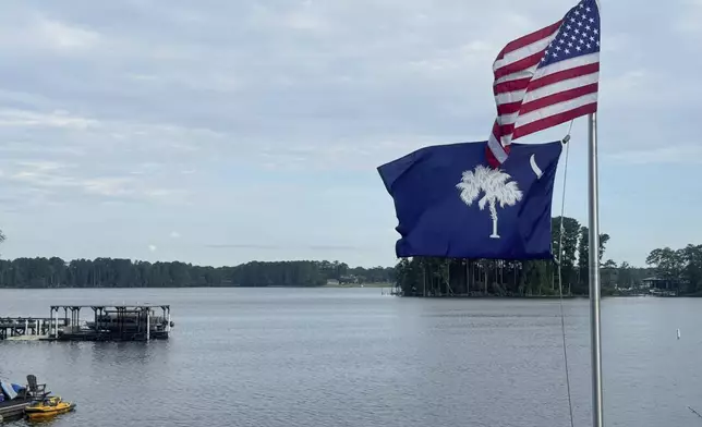 Lake Murray in South Carolina is seen in this photo on July 29, 2025, in Chapin, S.C. (AP Photo/Meg Kinnard)