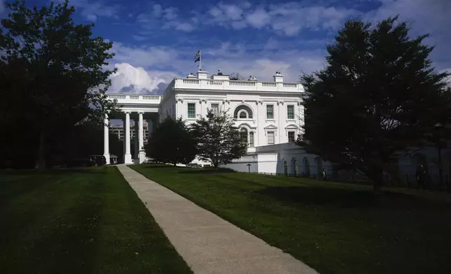 The White House is pictured, Thursday, July 10, 2025, in Washington. (AP Photo/Julia Demaree Nikhinson)