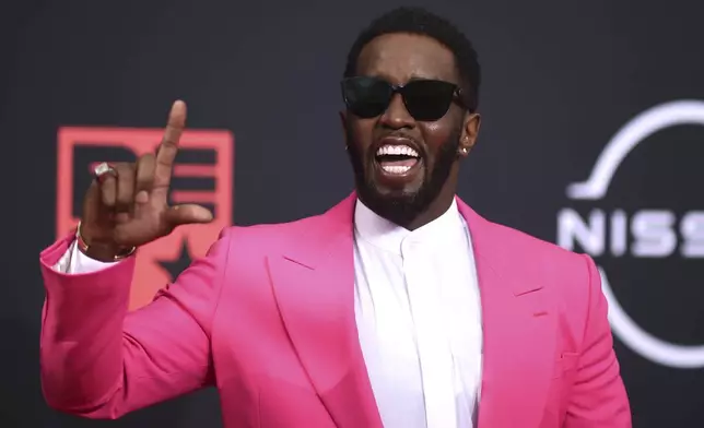 FILE - Sean "Diddy" Combs arrives at the BET Awards at the Microsoft Theater in Los Angeles, on June 26, 2022. (Photo by Richard Shotwell/Invision/AP File)