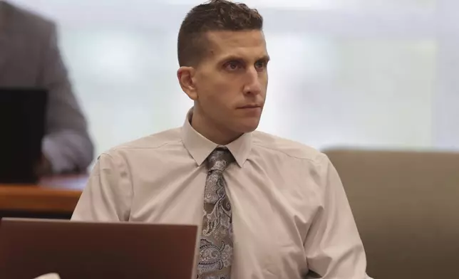 Bryan Kohberger, charged in the murders of four University of Idaho students, appears at the Ada County Courthouse, Wednesday, July 2, 2025, in Boise, Idaho. (AP Photo/Kyle Green, Pool)