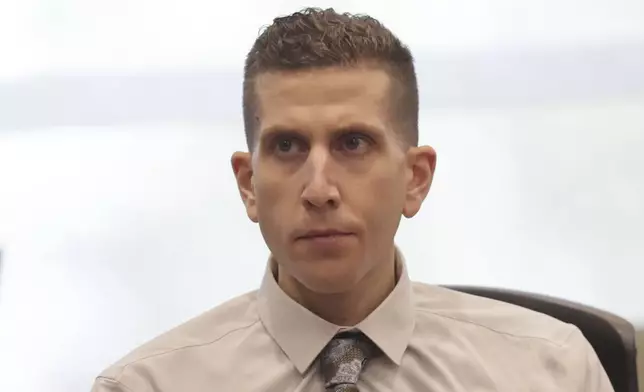 Bryan Kohberger, charged in the murders of four University of Idaho students, appears at the Ada County Courthouse, Wednesday, July 2, 2025, in Boise, Idaho. (AP Photo/Kyle Green, Pool)