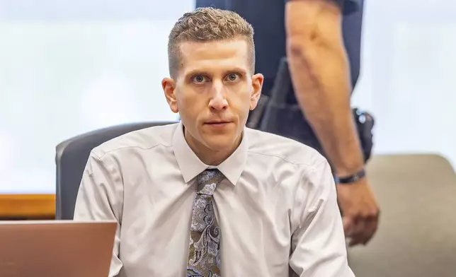 Brian Kohberger appears at the Ada County Courthouse, July 2, 2025, in Boise, Idaho. (AP Photo/Kyle Green, Pool)