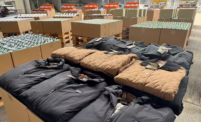 Hong Kong Customs seizes suspected counterfeit goods worth over $72 million in "Ocean Shield" operation  Source: HKSAR Government Press Releases
