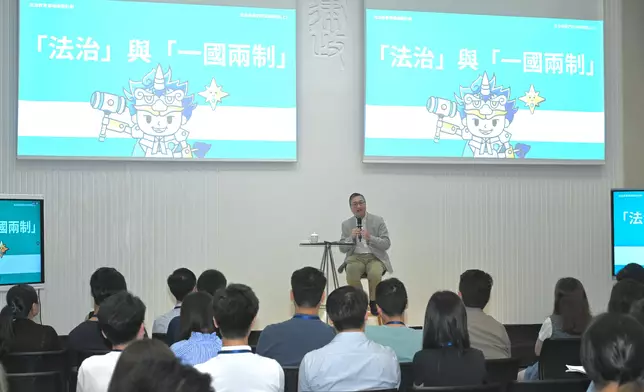 Third phase of Rule of Law Education Train-the-Leaders Programme trains youth leaders as ROLE ambassadors  Source: HKSAR Government Press Releases