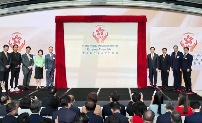 Speech by CE at Hong Kong Association for External Friendship Inauguration Ceremony (with photos/video) Source: HKSAR Government Press Releases