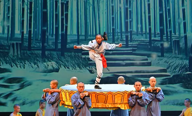 International Arts Carnival opening programme martial arts theatre "Soul of Shaolin" to be staged tomorrow  Source: HKSAR Government Press Releases