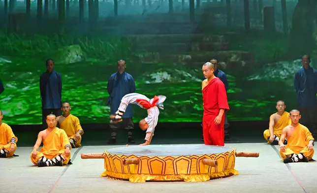 International Arts Carnival opening programme martial arts theatre "Soul of Shaolin" to be staged tomorrow  Source: HKSAR Government Press Releases