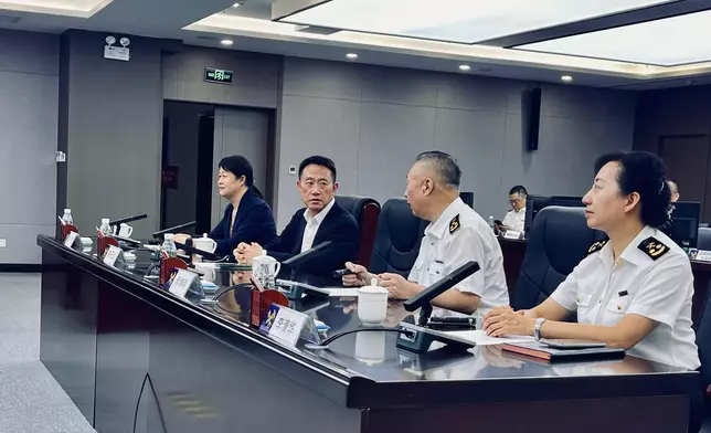 Commissioner of Customs and Excise visits Urumqi Customs and attends launching ceremony of Fuzhou Customs District's Fujian-Guangdong-Hong Kong Single E-lock Scheme  Source: HKSAR Government Press Releases
