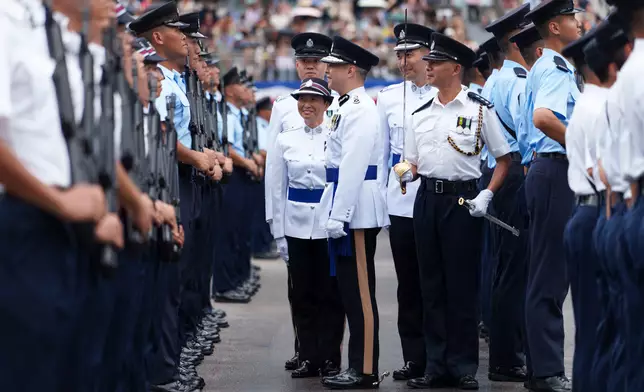 Commissioner of Police encourages graduates to demonstrate team spirit  Source: HKSAR Government Press Releases