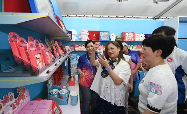 National Games official franchised products for Hong Kong competition region now on sale  Source: HKSAR Government Press Releases