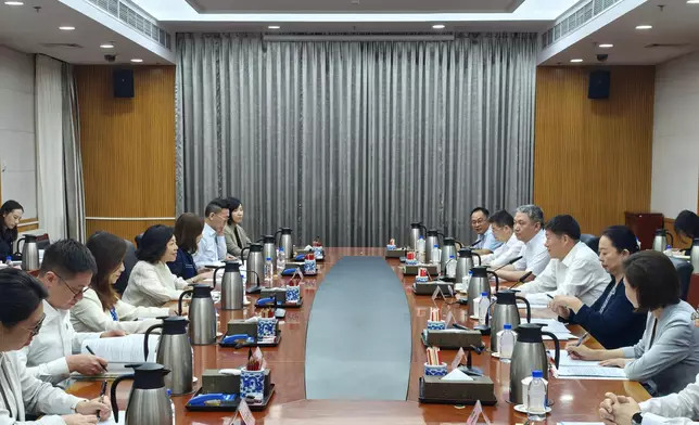 SHYA continues visit to Beijing  Source: HKSAR Government Press Releases