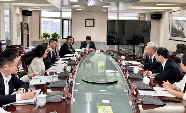 SHYA continues visit to Beijing  Source: HKSAR Government Press Releases