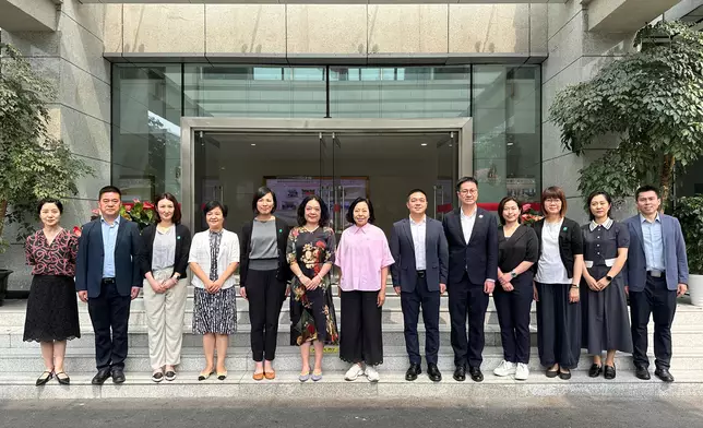 SHYA continues visit to Sichuan  Source: HKSAR Government Press Releases