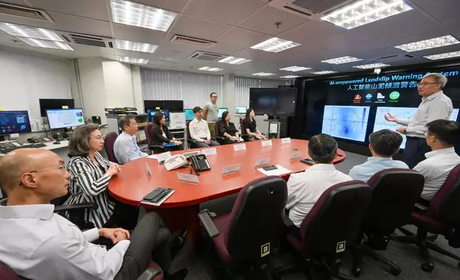 SCS visits Civil Engineering and Development Department  Source: HKSAR Government Press Releases