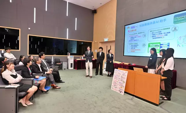 SCS encourages Administrative Service summer interns  Source: HKSAR Government Press Releases