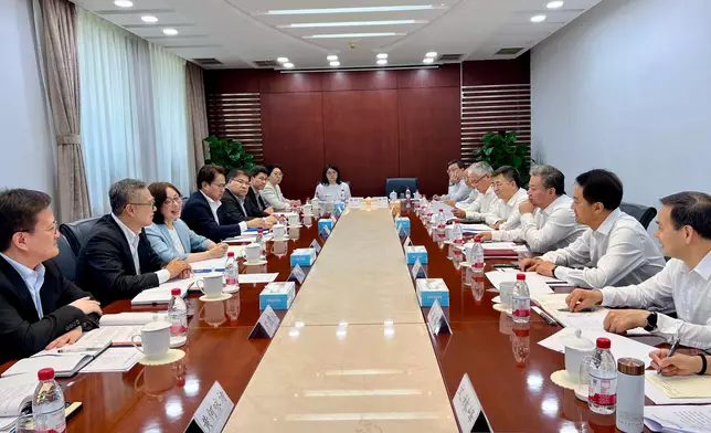 SDEV begins visit to Beijing  Source: HKSAR Government Press Releases