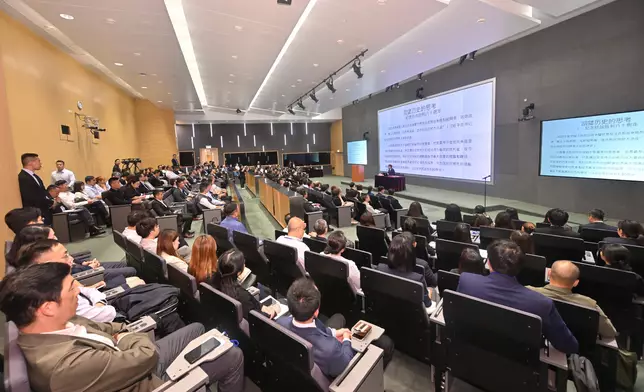 CSB and CMAB co-organise talk to commemorate 80th anniversary of victory in Chinese People's War of Resistance against Japanese Aggression and in World Anti-Fascist War  Source: HKSAR Government Press Releases