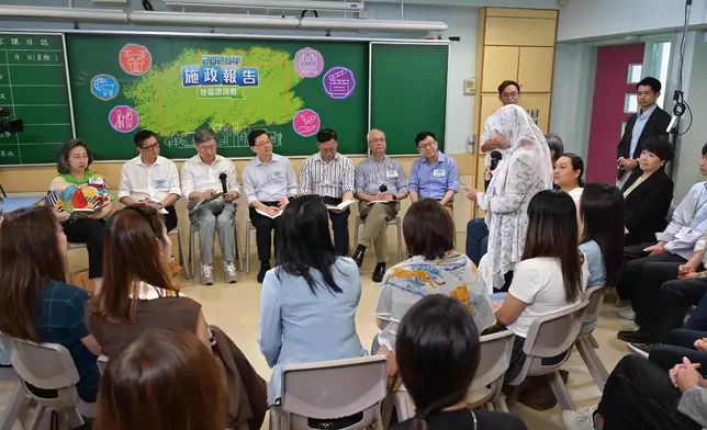 CE attends 2025 Policy Address District Forum (with photos/video) Source: HKSAR Government Press Releases