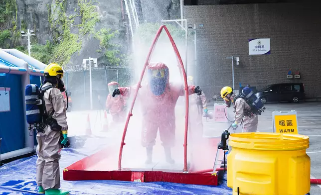 Inter-departmental counter-terrorism intelligence handling and hazardous material incident exercise conducted  Source: HKSAR Government Press Releases