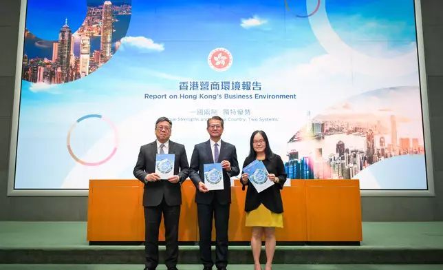 Government releases "Report on Hong Kong's Business Environment: Unique Strengths under 'One Country, Two Systems'" (with photos/video) Source: HKSAR Government Press Releases