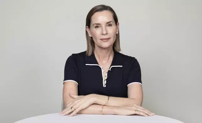 Embeth Davidtz poses for a portrait on Thursday, June 26, 2025, in West Hollywood, Calif. (Photo by Rebecca Cabage/Invision/AP)