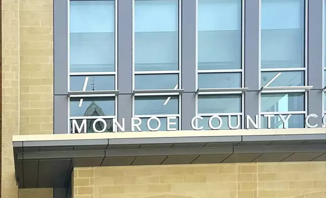 A hearing about Pennsylvania-based defense witnesses in the upcoming murder trial of Bryan Kohberger, accused of killing 4 University of Idaho students in 2022, is held in the Monroe County Courthouse in Stroudsburg, Pa., Monday, June 30, 2025. (AP Photo/Mark Scolforo)