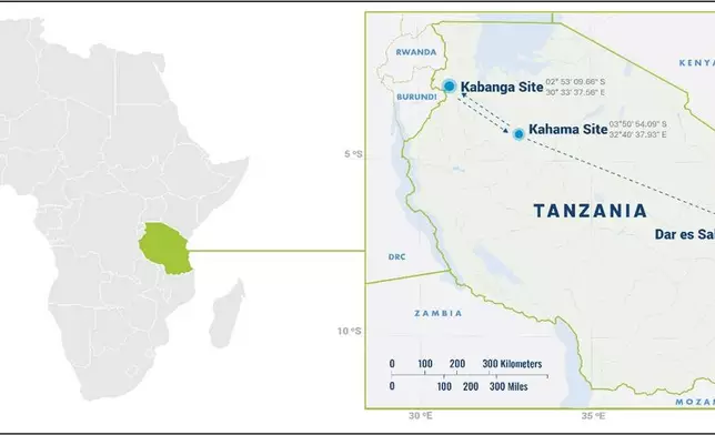 Figure 3: Kabanga Nickel Project location in Tanzania.