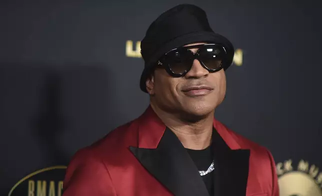 FILE - LL Cool J arrives at the Black Music Action Coalition Gala on Thursday, Sept. 19, 2024, at The Beverly Hilton in Beverly Hills, Calif. (Photo by Richard Shotwell/Invision/AP, File)