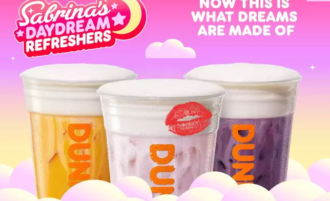 Sabrina Carpenter’s Daydream Refresher lineup expands with Mixed Berry, joining Mango and Strawberry to deliver a trio of crave-worthy flavors to match any mood.