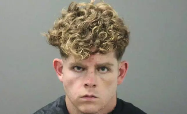 This image provided by Washington County, Ark., Sheriff's Office shows Andrew McGann. (Washington County Sheriff's Office via AP)