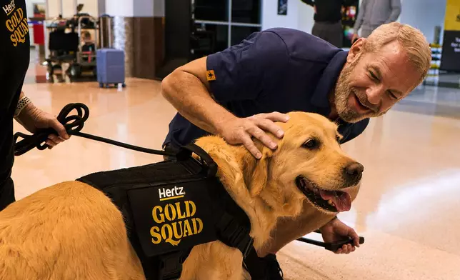 Hertz Brings Golden Retriever ‘Gold Squad’ to Airports Nationwide