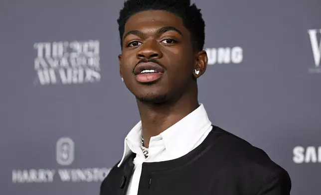 FILE - Lil Nas X appears at the WSJ. Magazine Innovator Awards in New York on Nov. 1, 2021. (Photo by Evan Agostini/Invision/AP, File)