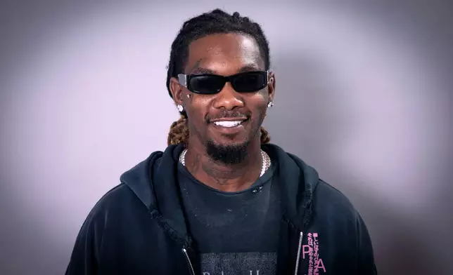 Offset poses for a portrait on Tuesday, Aug. 5, 2025, in New York. (Photo by Andy Kropa/Invision/AP)