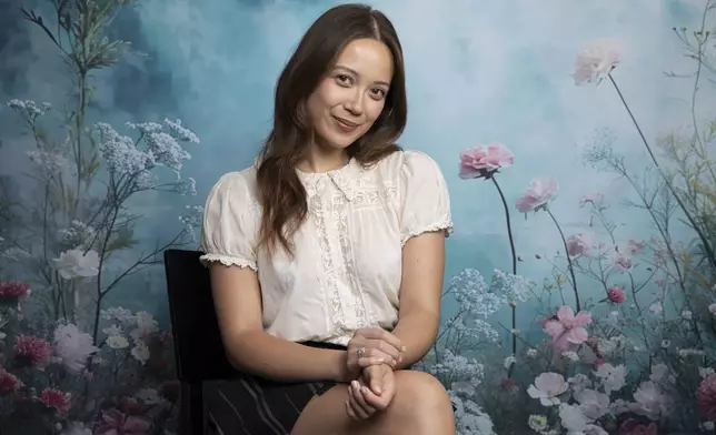 Laufey poses for a portrait on Thursday, July 24, 2025, in Los Angeles. (Photo by Rebecca Cabage/Invision/AP)