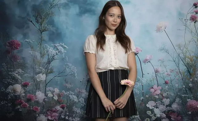 Laufey poses for a portrait on Thursday, July 24, 2025, in Los Angeles. (Photo by Rebecca Cabage/Invision/AP)