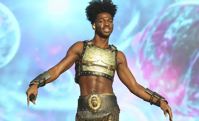 FILE - Lil Nas X performs at the Austin City Limits Music Festival on Oct. 8, 2022, in Austin, Texas. (Photo by Jack Plunkett/Invision/AP, File)