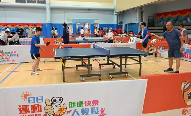 CE takes part in Sport For All Day 2025 (with photos/video) Source: HKSAR Government Press Releases