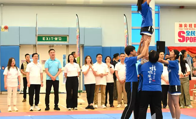 CE takes part in Sport For All Day 2025 (with photos/video) Source: HKSAR Government Press Releases