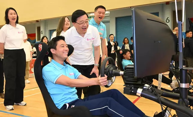 CE takes part in Sport For All Day 2025 (with photos/video) Source: HKSAR Government Press Releases