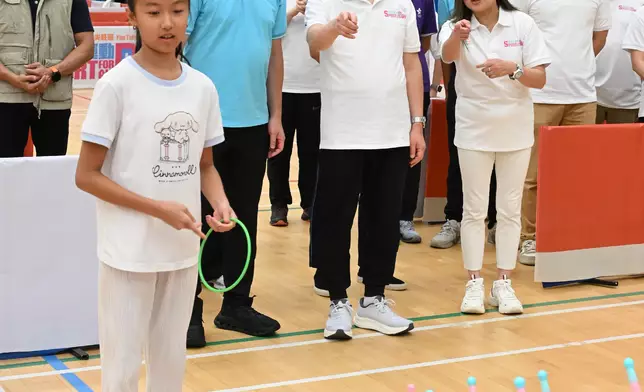 CE takes part in Sport For All Day 2025 (with photos/video) Source: HKSAR Government Press Releases